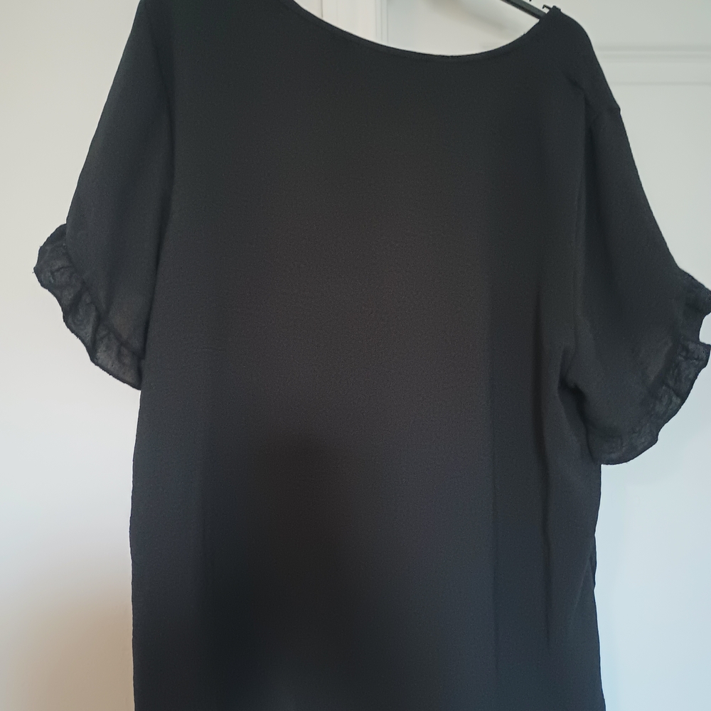 Elegant Black Women's Top